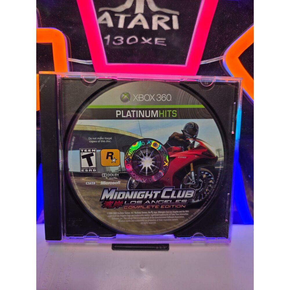 Midnight Club Los Angeles (Complete Edition) Platinum Hits Microsoft Xbox 360